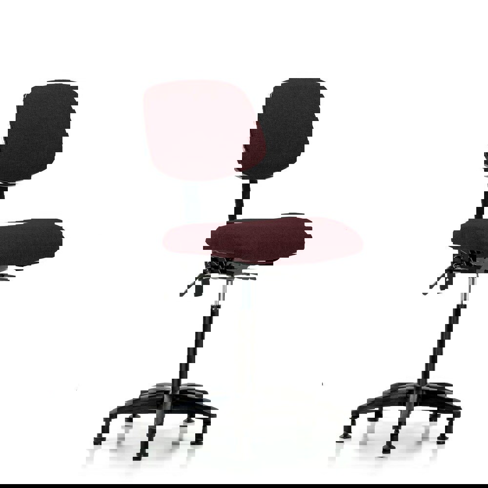 Task Chair: Olefin, Burgundy